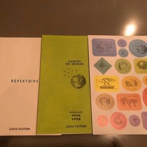 Louis Vuitton Repertoire, LV World Maps & stickers
